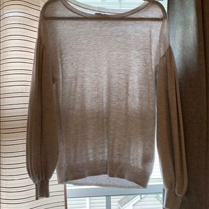 Long-sleeve sweater.